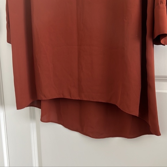 Aritzia Babaton Dafford Dress - Rust (XS) - Picture 3 of 11